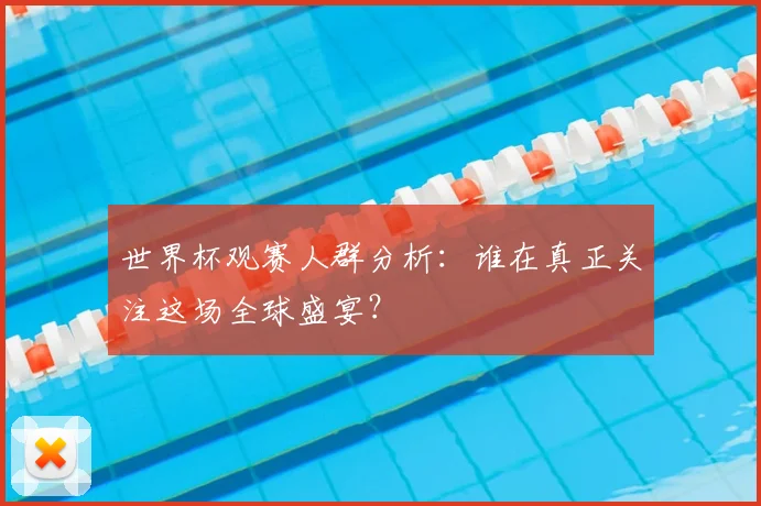 世界杯观赛人群分析：谁在真正关注这场全球盛宴？