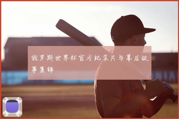 俄罗斯世界杯官方纪录片与幕后故事集锦