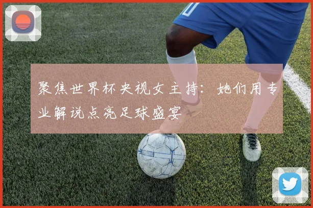 聚焦世界杯央视女主持：她们用专业解说点亮足球盛宴